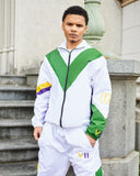 V2 Windbreaker Set - Mardi Gras (White)