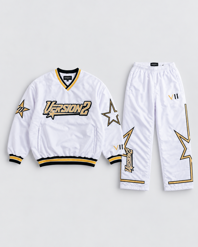 V2 Windbreaker Set - White