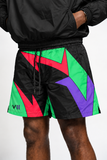 Flyer Than Most nylon shorts in black