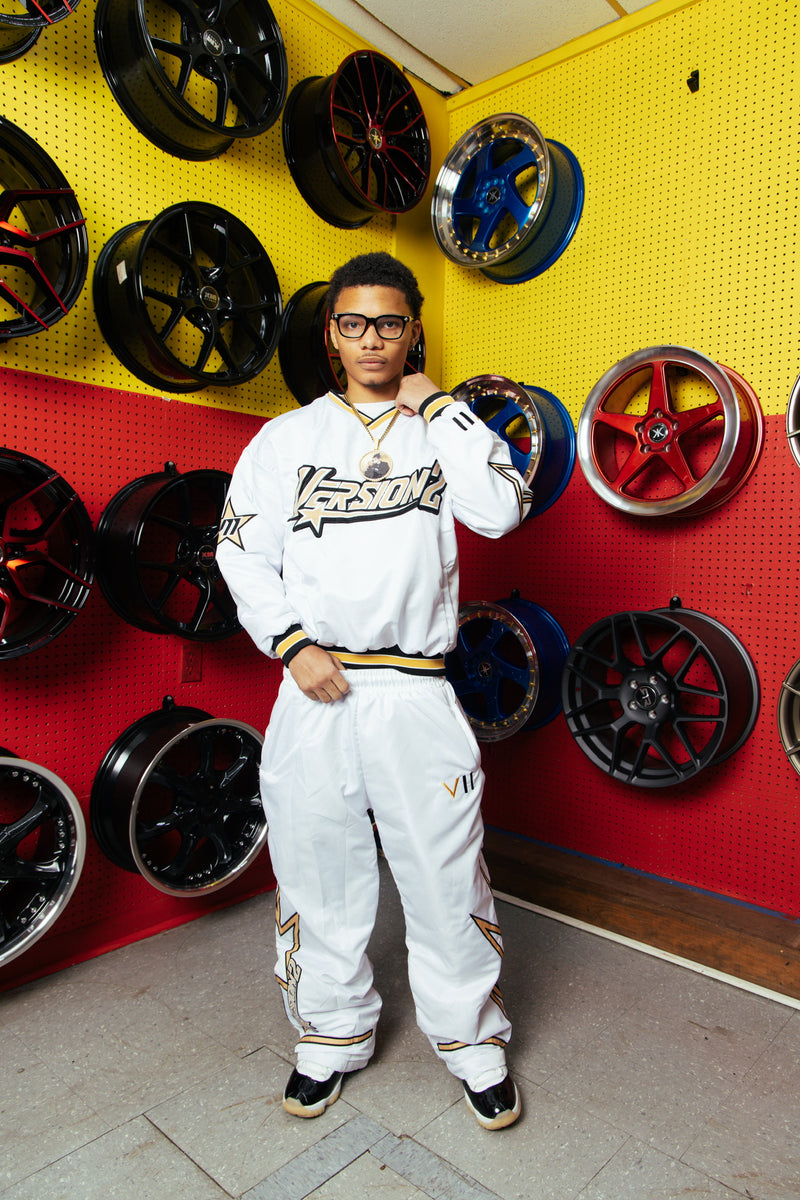 V2 Windbreaker Set - White
