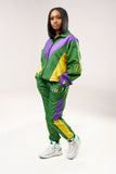 V2 Windbreaker Set - Mardi Gras (Green)