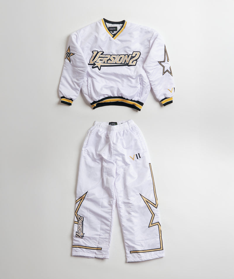 V2 Windbreaker Set - White