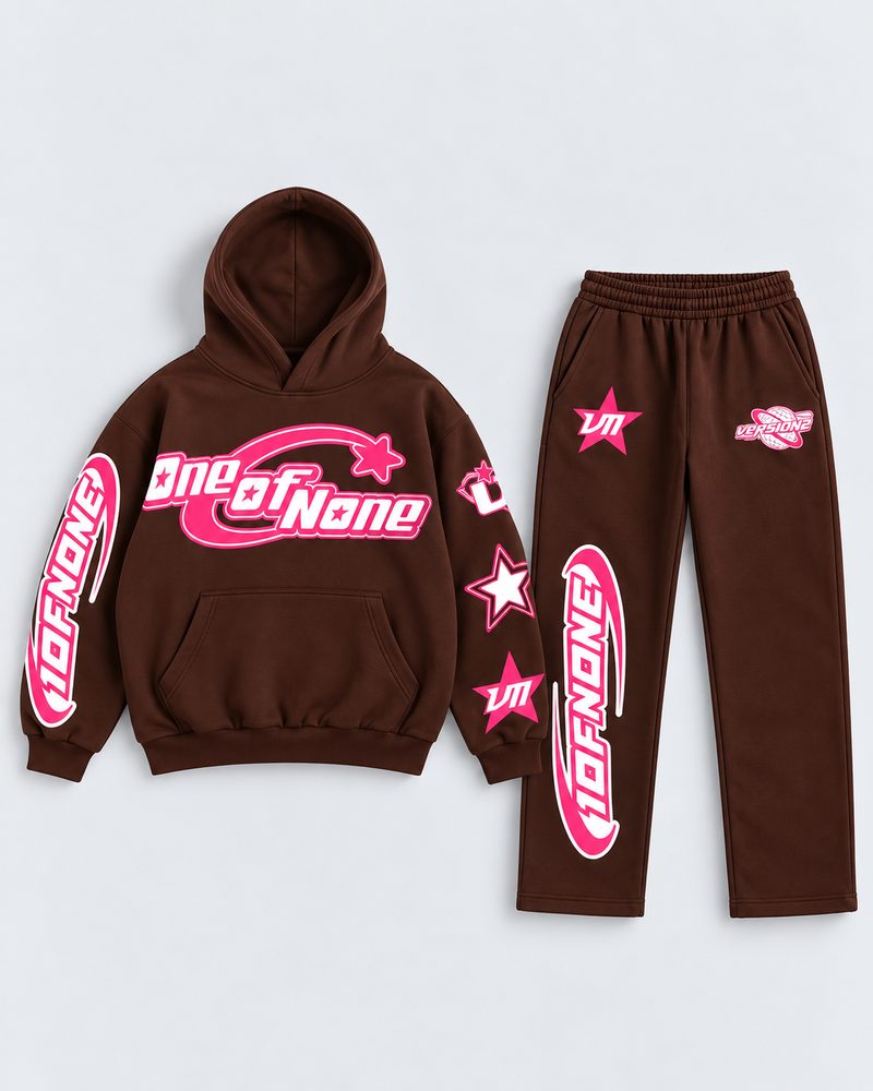 Starstruck Tracksuit - Brown
