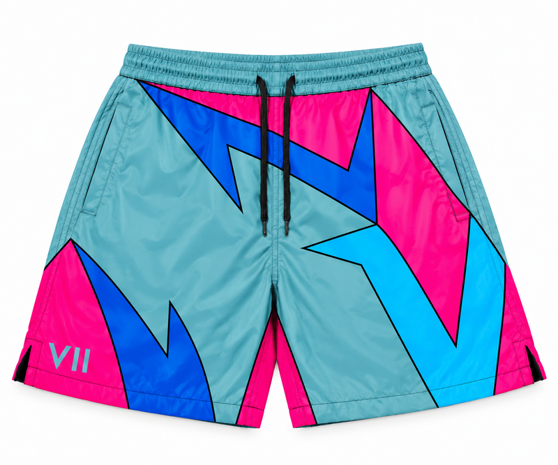 Flyer Than Most Shorts - Blue - product view 2