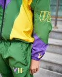 V2 Mardi Gras Unisex Windbreaker Set - Limited Edition (Green)