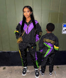 V2 Mardi Gras Unisex Windbreaker Set - Limited Edition (Kids)