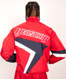 V2 Windbreaker Set - Red/Navy