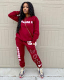 Top Tier Cloud Set - Burgundy