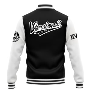 Varsity Club Jacket- Black