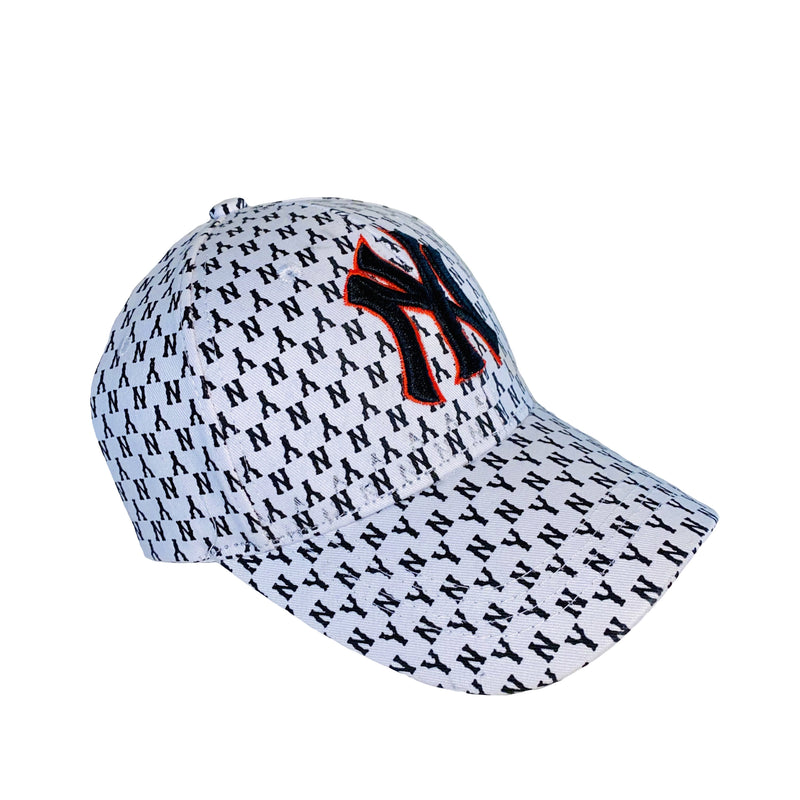 NY Fitted Cap - White