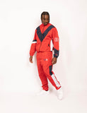 V2 Windbreaker Set - Red/Navy