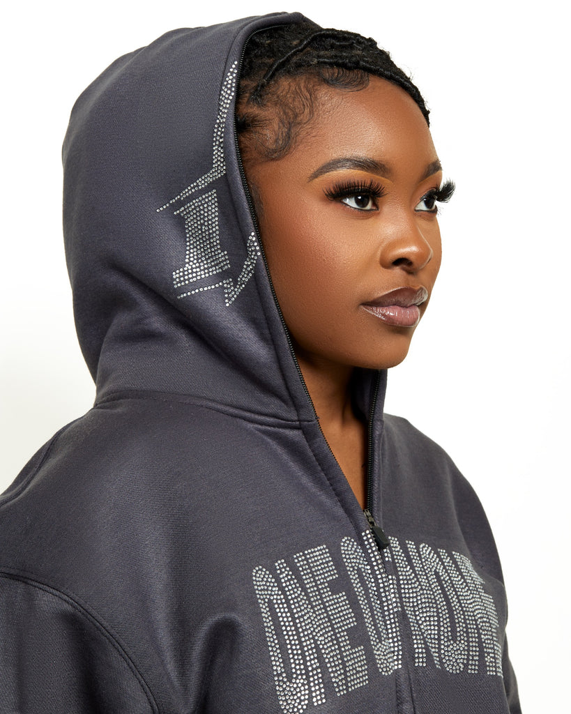 1 of None Hoodie (Charcoal)