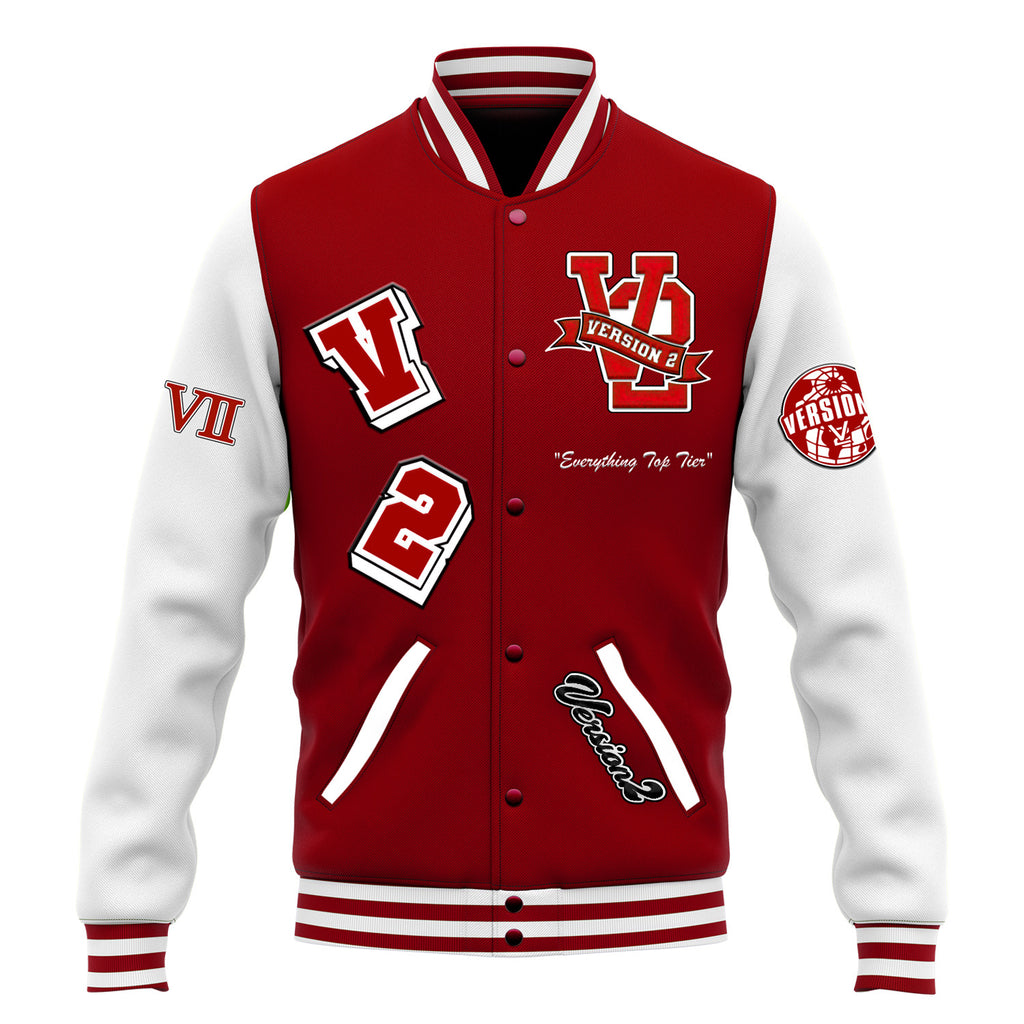 Varsity Club Jacket - Red