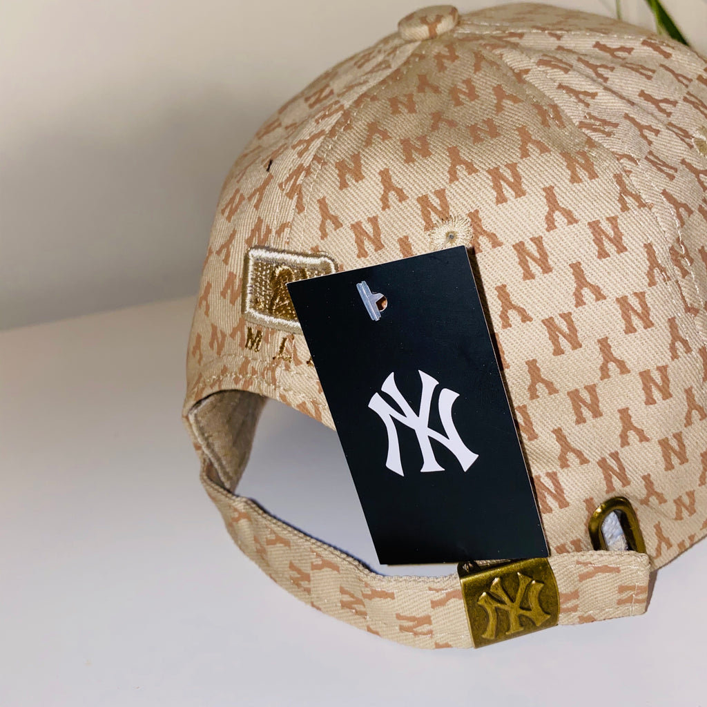 NY Fitted Cap (Beige) – Version II
