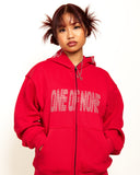 1 of None Hoodie (Red)